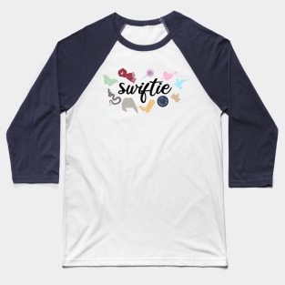 Swiftie Symbols - Color Baseball T-Shirt